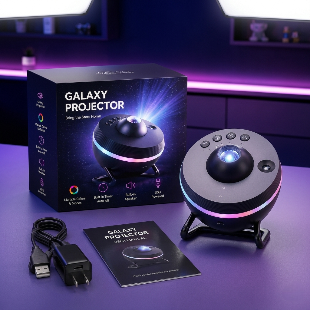 Projecteur Galaxy 13 en 1 – Ciel Étoilé, Nébuleuse