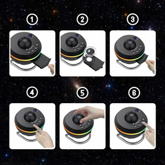 Projecteur Galaxy 13 en 1 – Ciel Étoilé, Nébuleuse