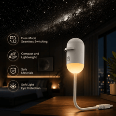 Projecteur d'étoiles & Galaxy pour plafond Douchity™, design compact et léger avec options de lumière douce.